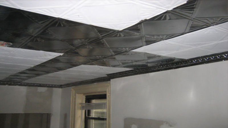 Metal Ceiling New York NY Are the Only Logical Option for Sanitary Buildings